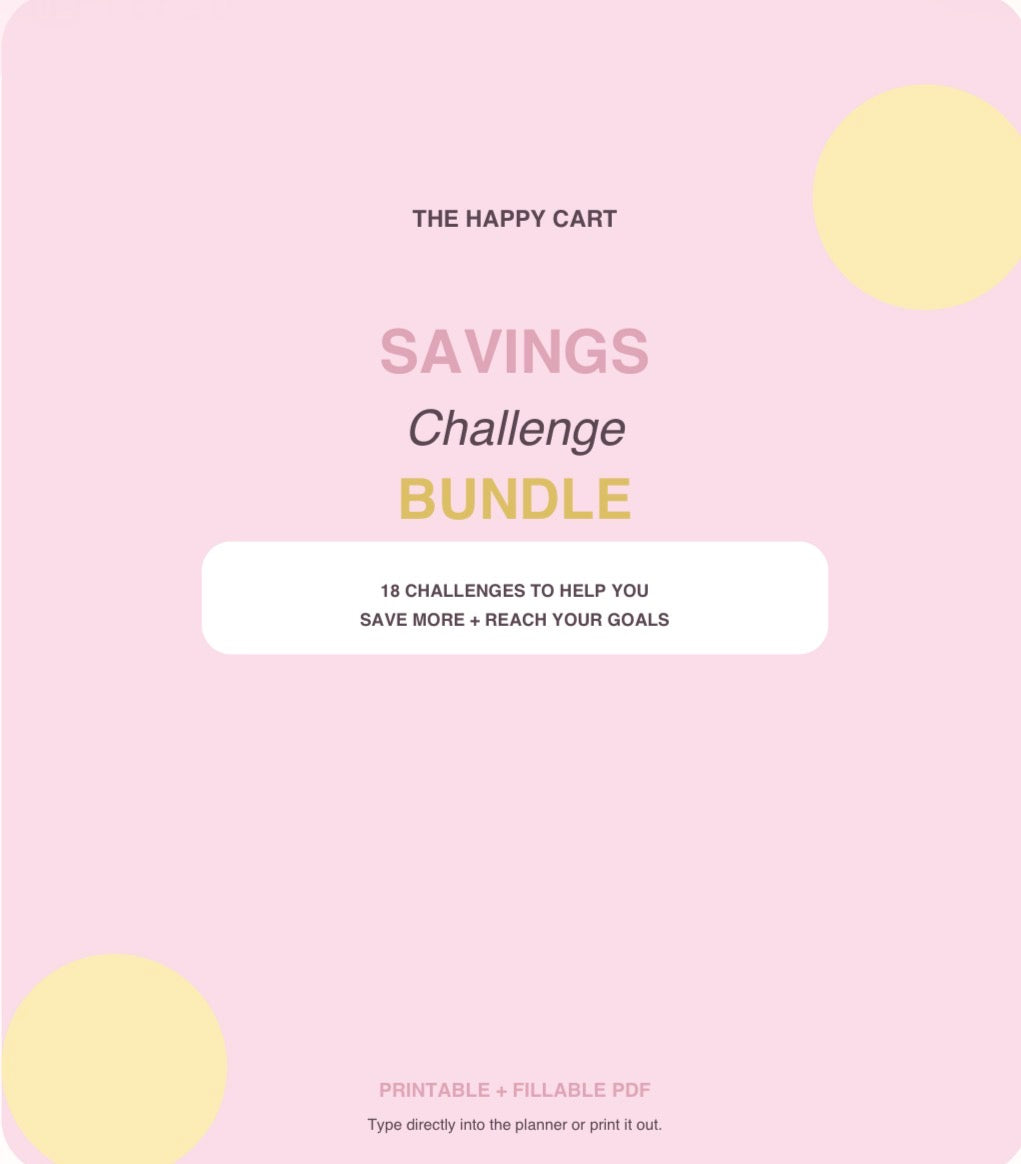 Savings Challenge Bundle