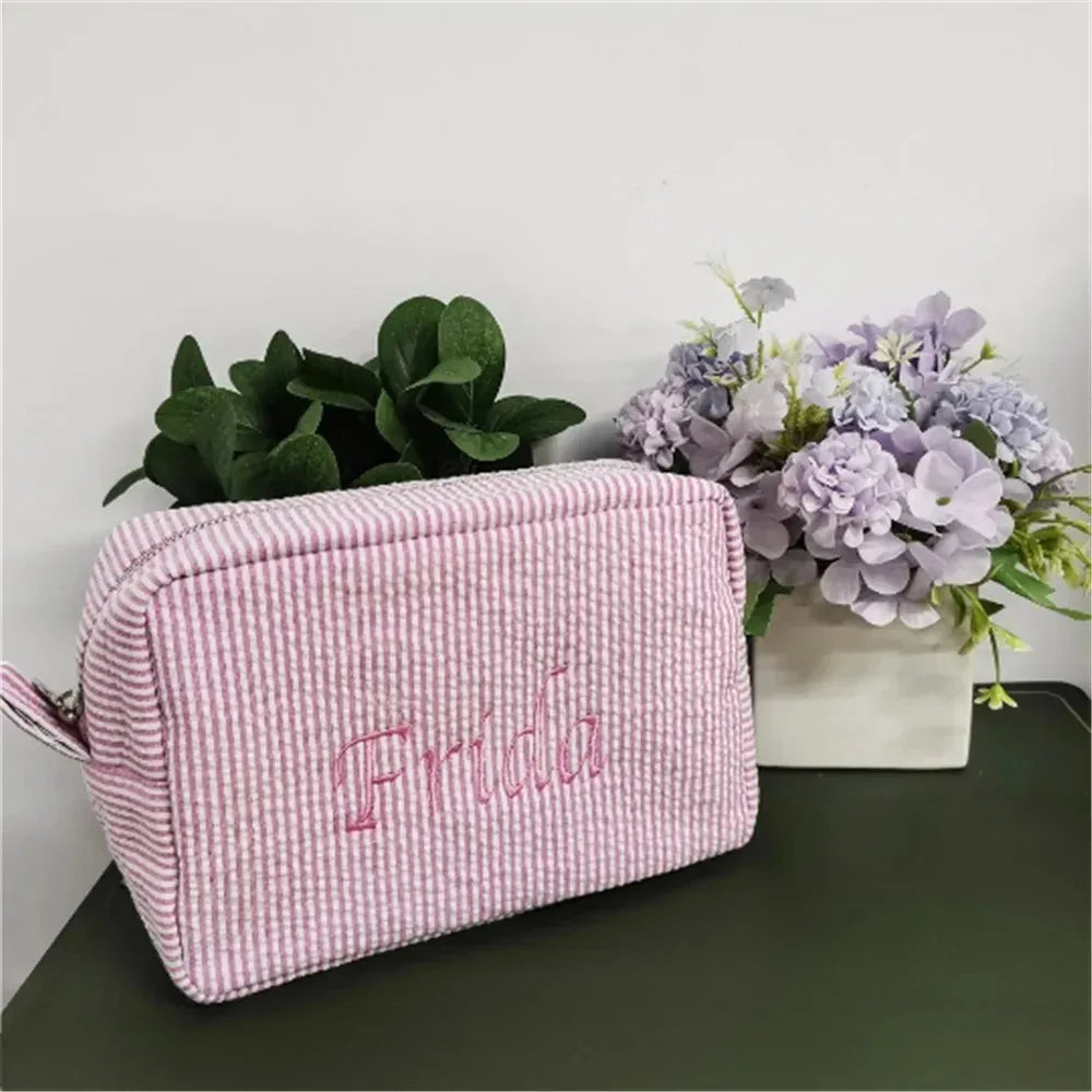 Personalized Everyday Makeup Bag