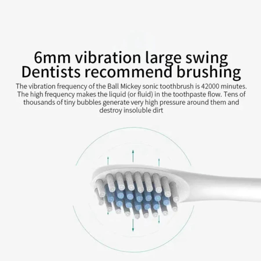 Electric Ultrasonic Toothbrush