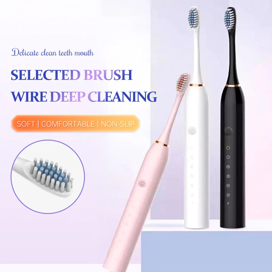 Electric Ultrasonic Toothbrush