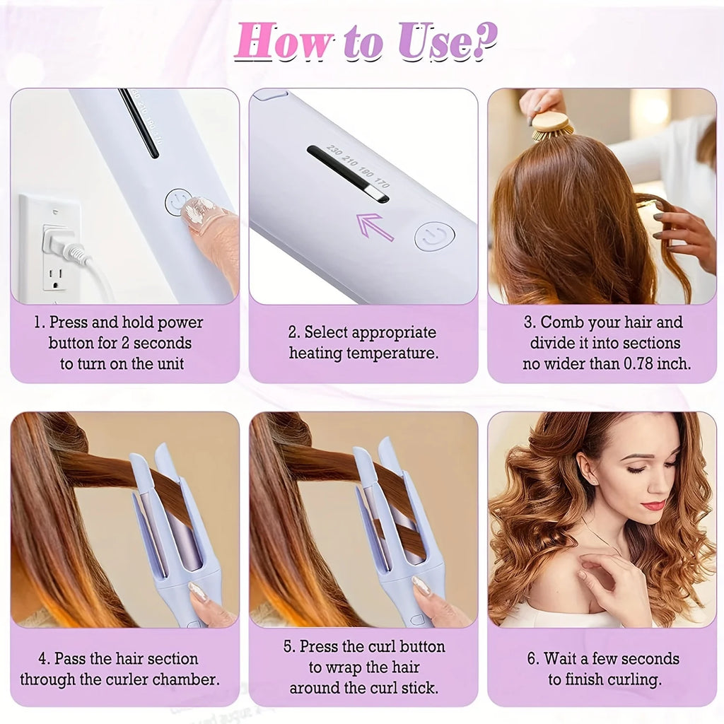 Easy Curl Automatic Hair Curler