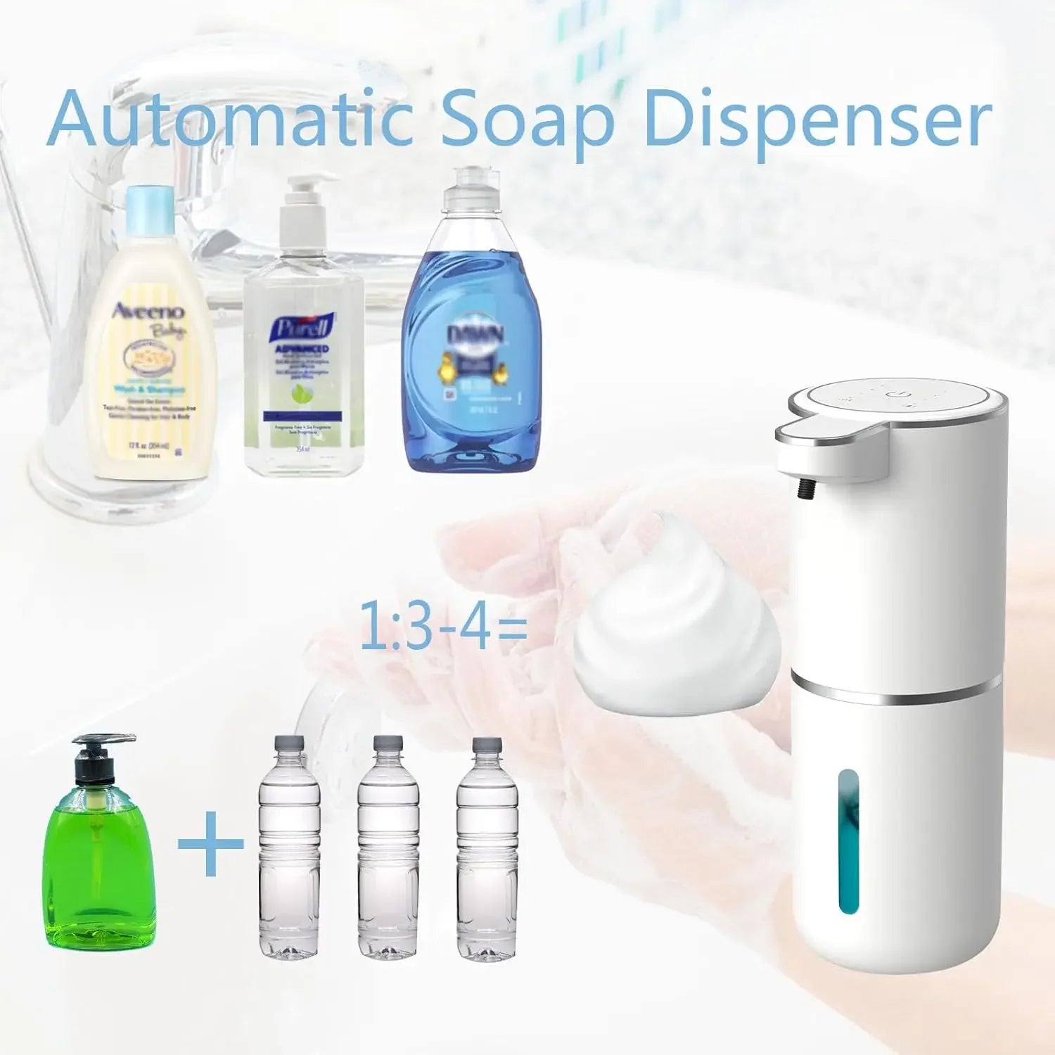 Touch-less Automatic Foaming Soap Dispenser